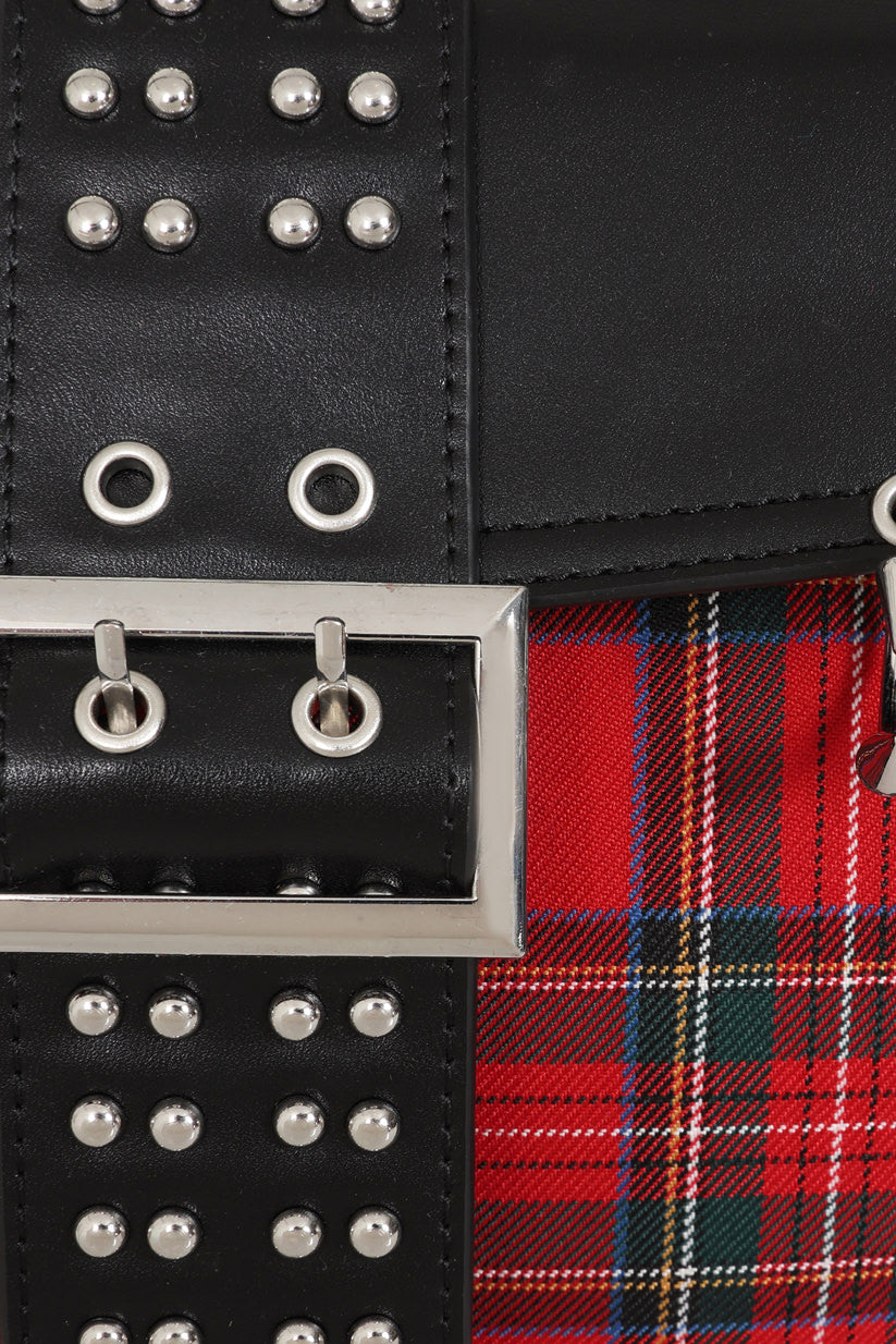 Disorder Tartan Bag Red
