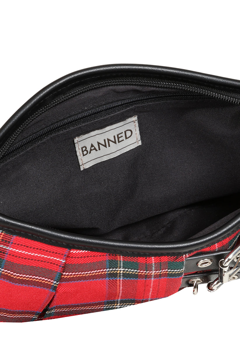 Disorder Tartan Bag Red