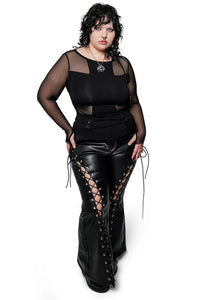 Divinity Long Sleeve Top Blk