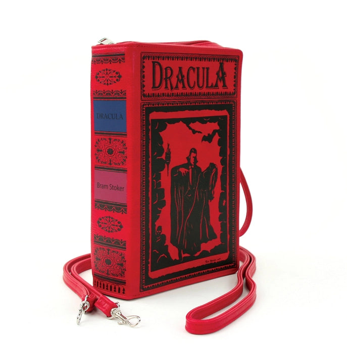 Dracula Book Crossbody Red