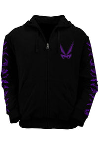 Dracula's Bride Hoodie Purple