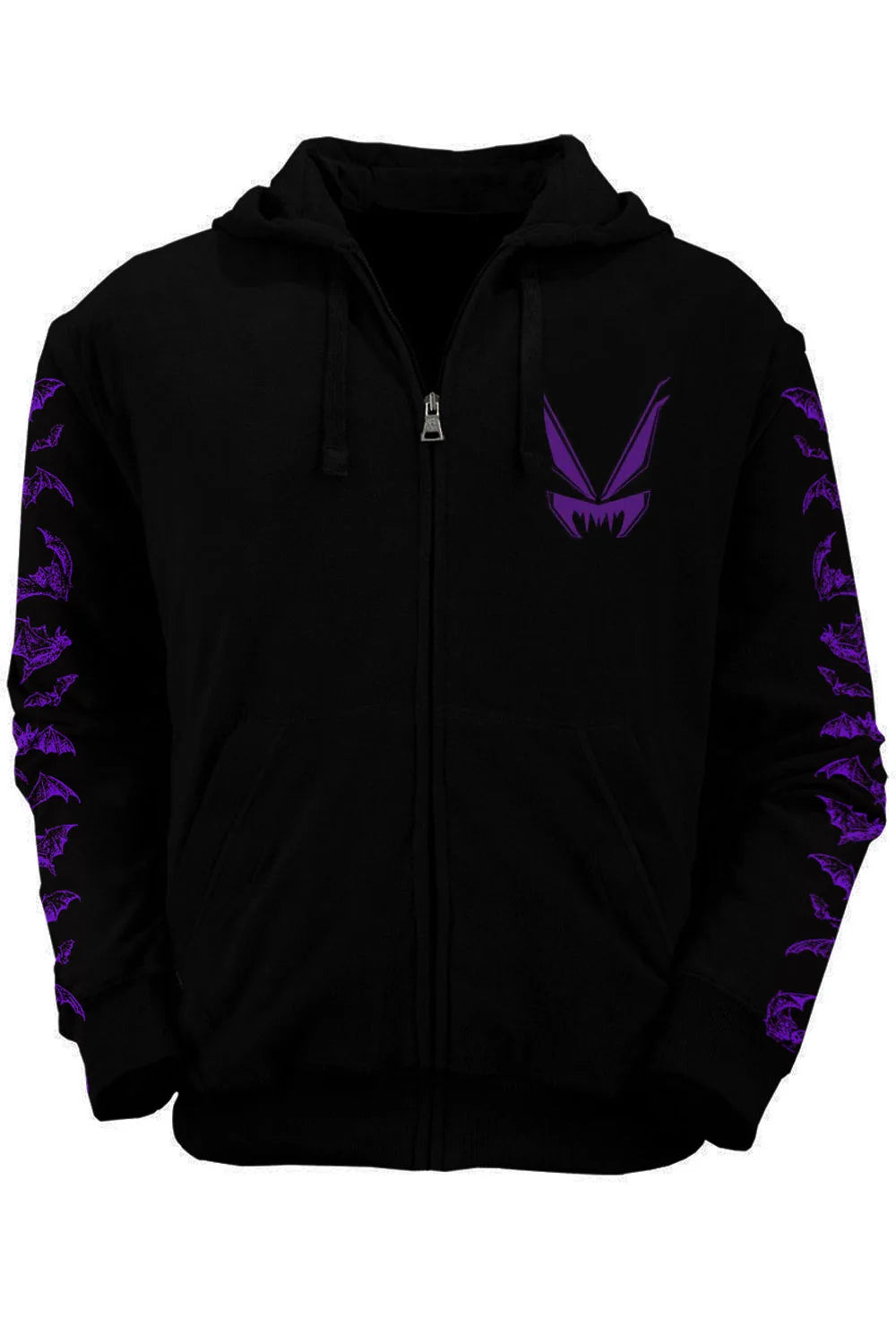 Dracula's Bride Hoodie Purple