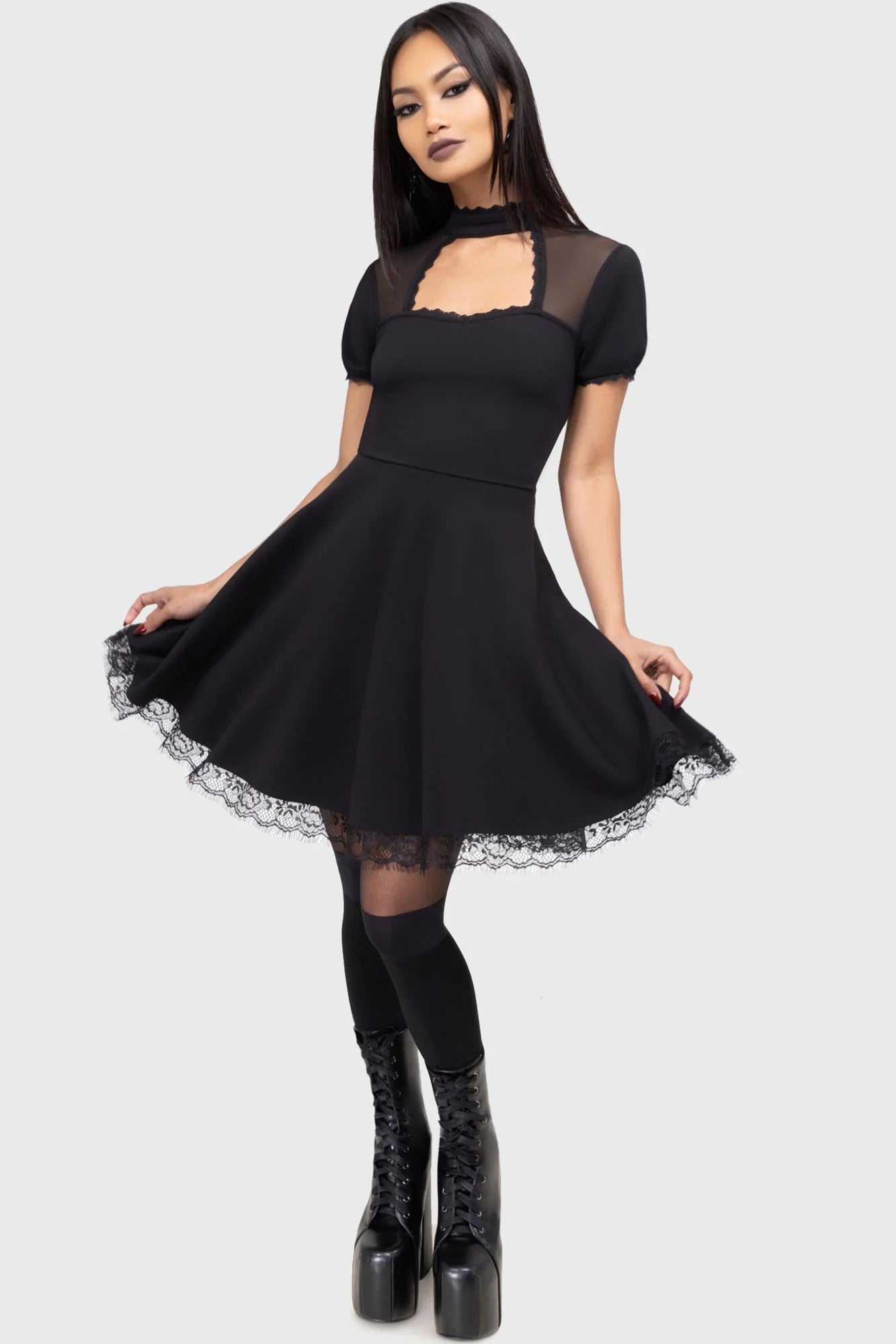 Draculana Skater Dress