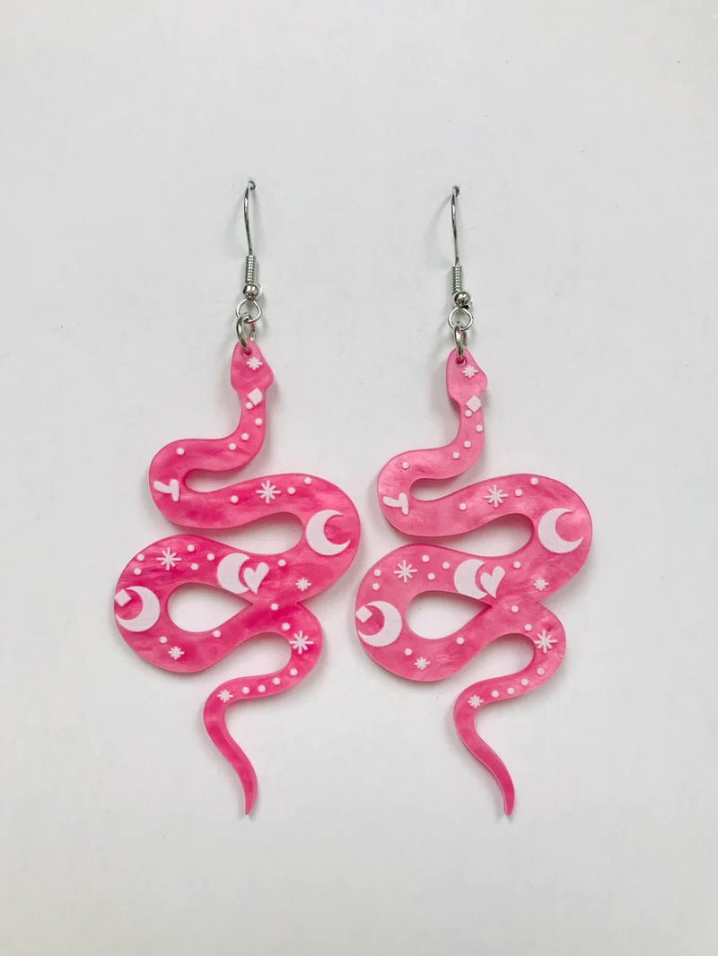 ER-Acrylic Pink Luna Snake