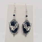 ER-Gothic Bat Pendant-Black