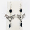 ER-Gothic Bat Pendant Dangle ER