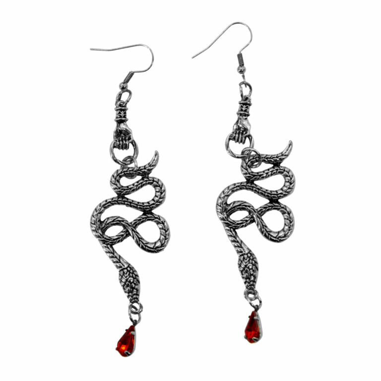 ER-Hand Holding Snake red gem – ShirtsNThingsAZ