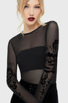 Eerie Edith Top