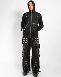 Electro Pant Blk/White-zip off