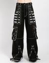 Electro Pant Blk/White-zip off