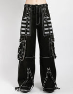 Electro Pant Blk/White-zip off