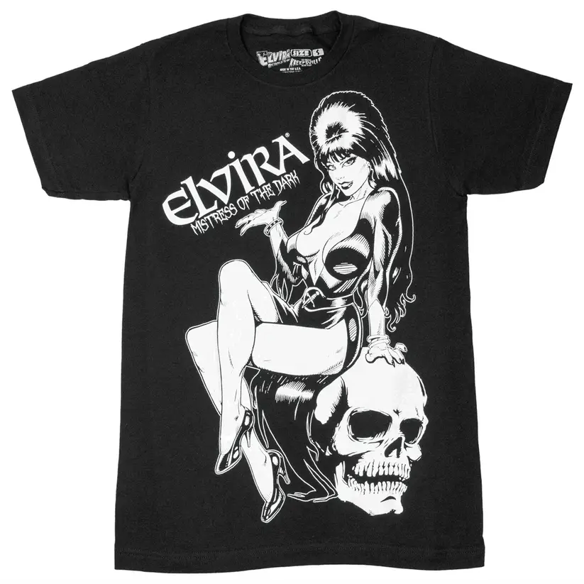 Elvira Comic Glow Jumbo Print