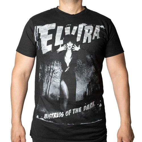 Elvira Grey Zombie T