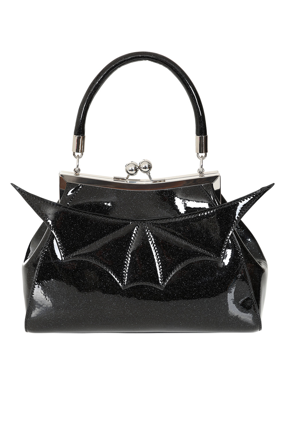 Elvira Shimmer Handbag Blk