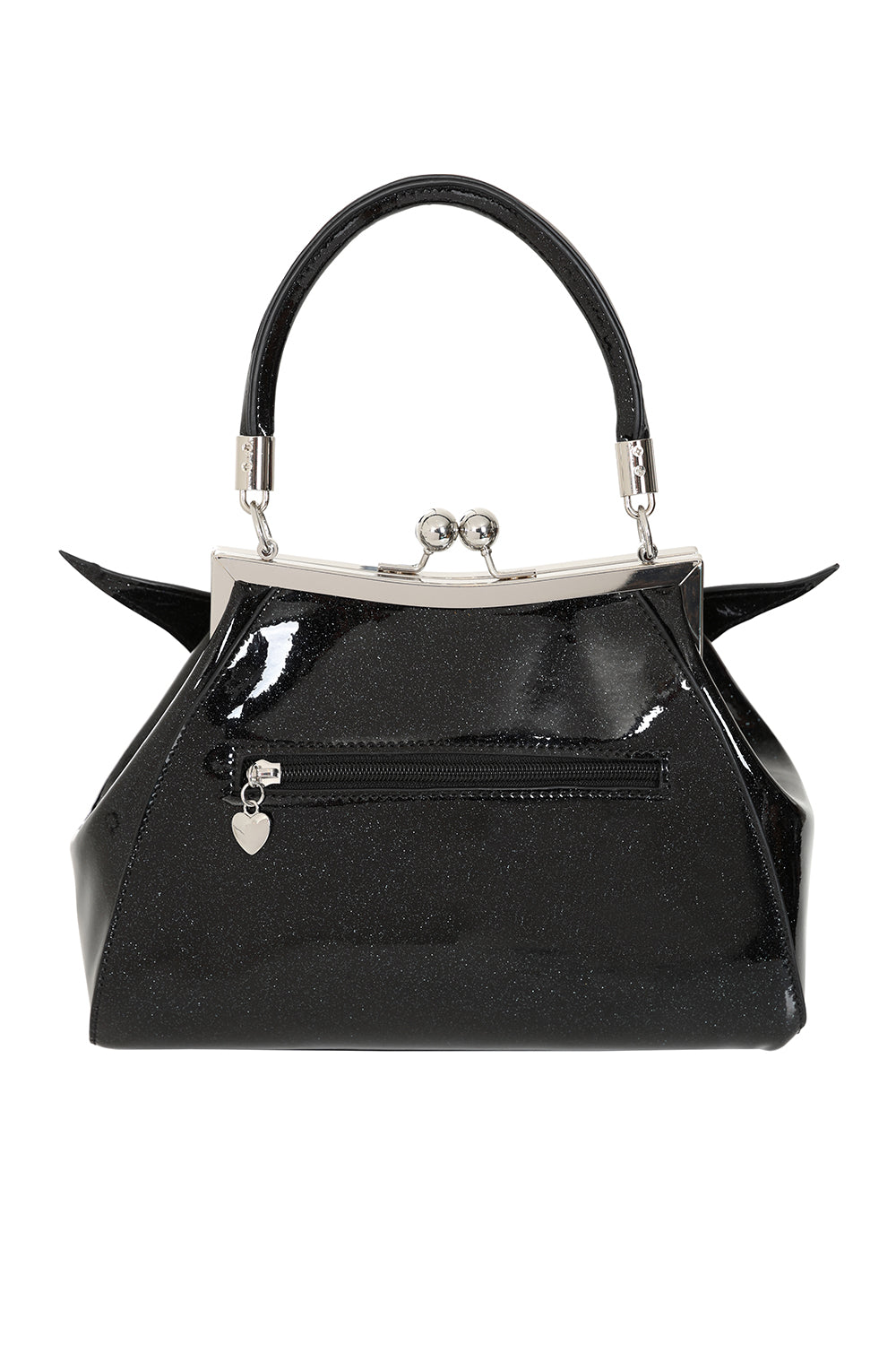 Elvira Shimmer Handbag Blk