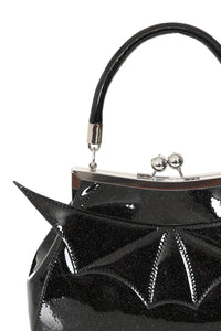 Elvira Shimmer Handbag Blk
