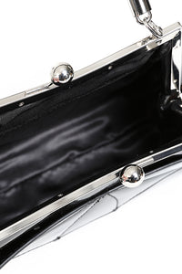 Elvira Shimmer Handbag Blk