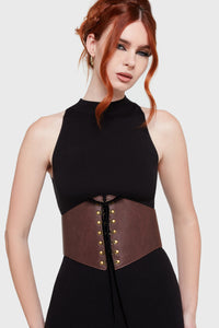 End of Night Belt Brown