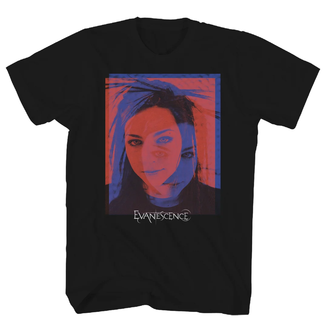 Evanescence Red Face Photo