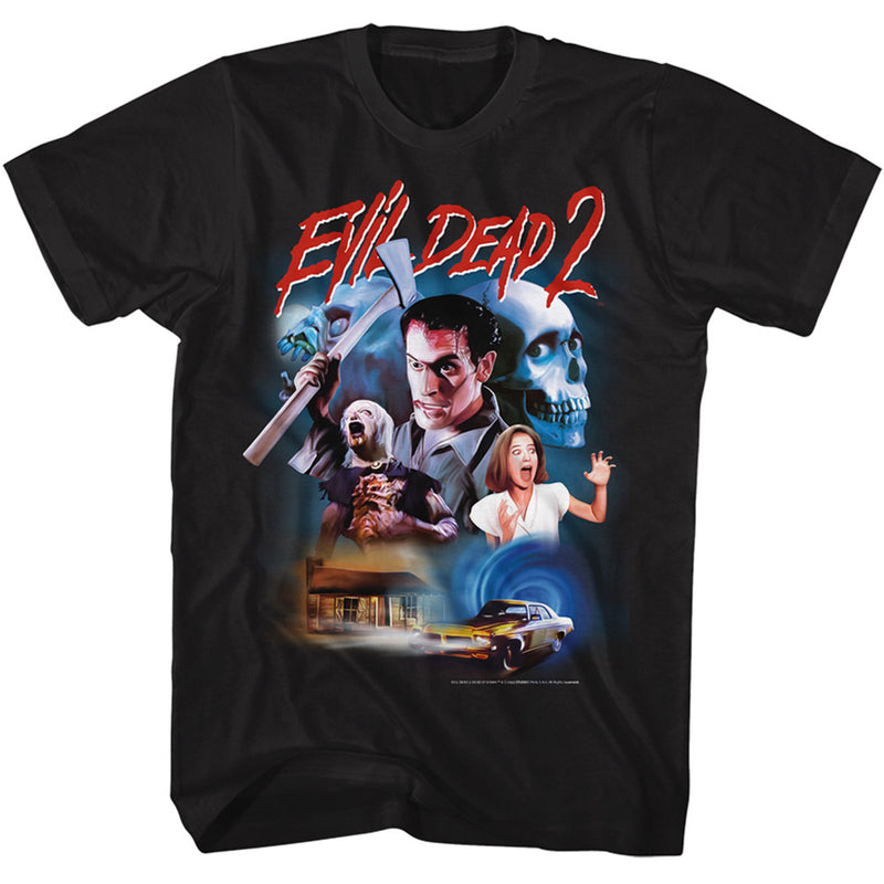 Evil Dead Collage Drawing