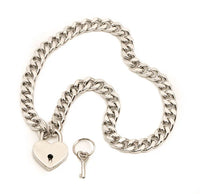 Heart Lock and Key Pendant