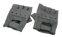 Leather Plain Gloves Pair