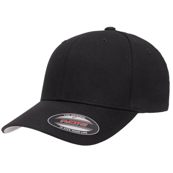 FLEXFIT COTTON BLACK