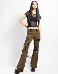 Fishnet Baby Tee Blk