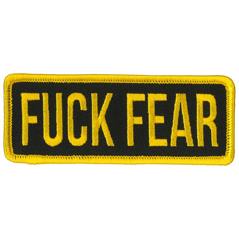 Fuck Fear Yellow/Blk