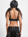 Furtastic Bra Top Blk