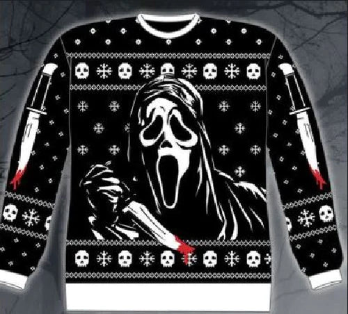 Ghost Face Holiday Sweater