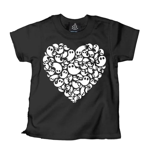 Ghost Heart Black Toddler