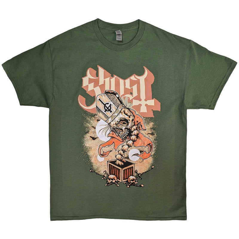 Ghost Jack in the Box Green T