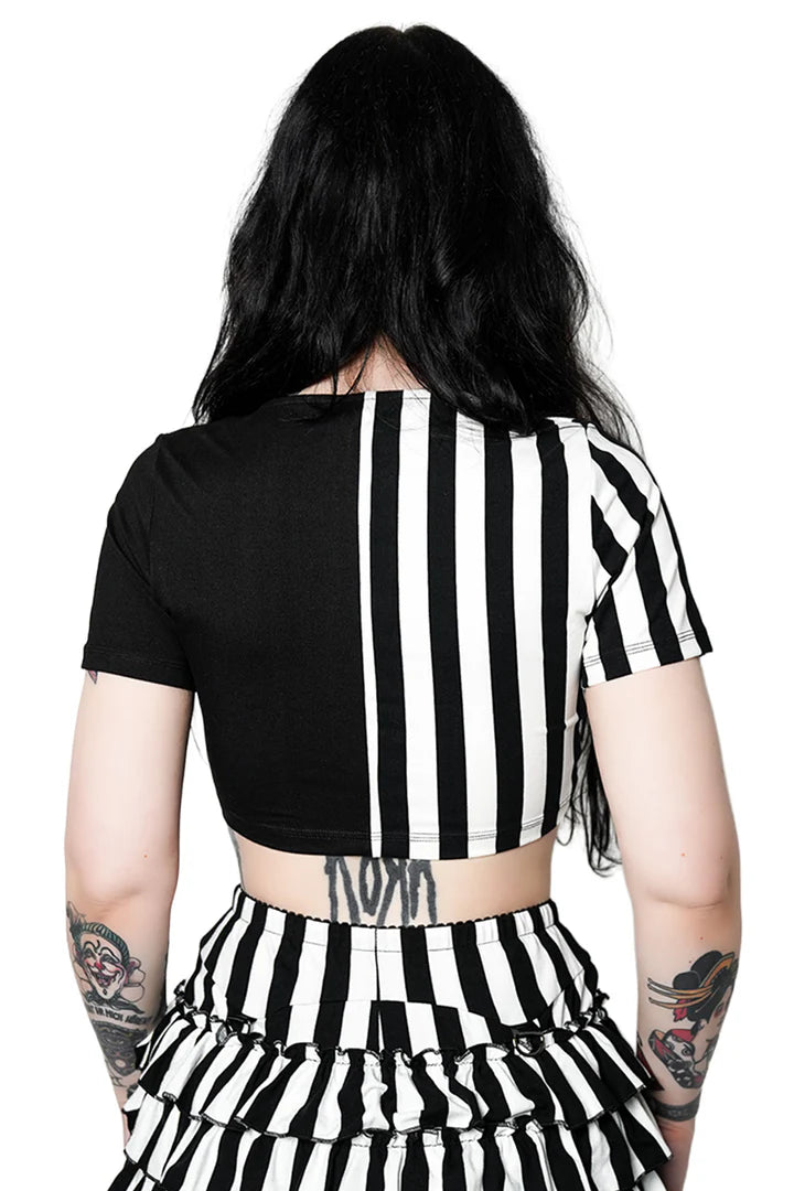 Ghost Town Front Tie Top