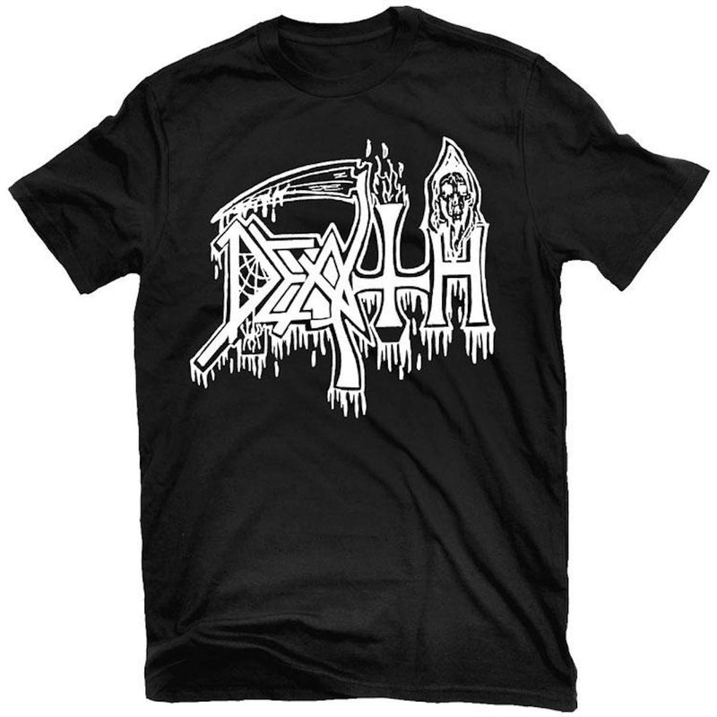 Death Classic Logo White on Blk