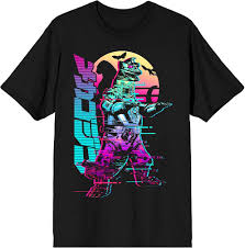 Godzilla Classic Colored Shadow