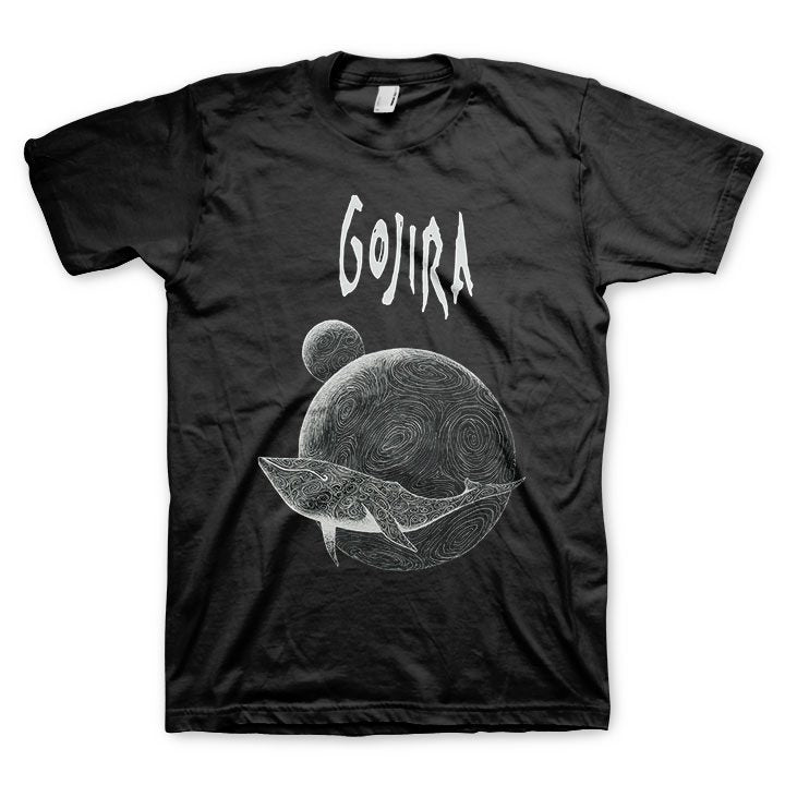 Gojira Whale Black T