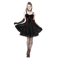 Gothic Lace Up Dress