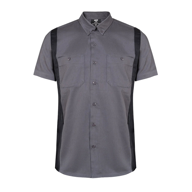 Gray w/Black Sides Work Shirt