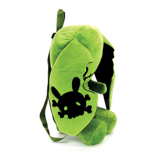 Green Bunny Stuffed Backpack
