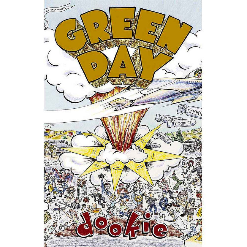 Green Day Dookie Flag – ShirtsNThingsAZ