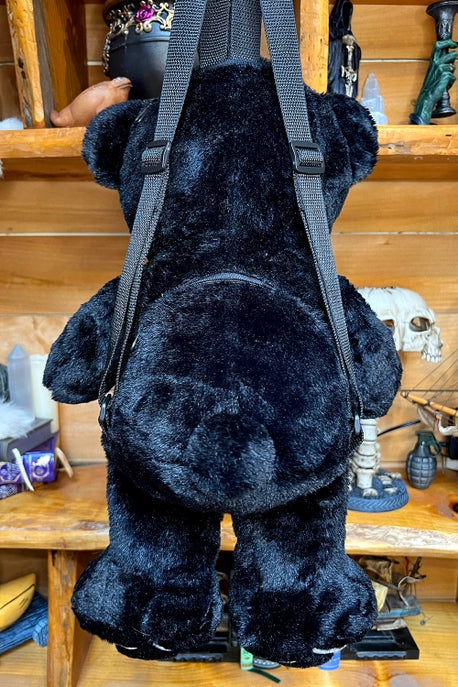 Grumpy Bones Plush Backpack