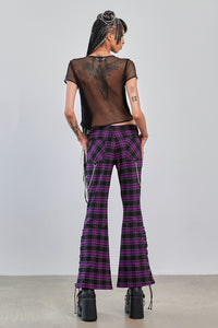 Grunge Grid Top