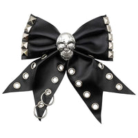 Skull Punk Stud Bow