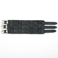 BR 3 row plain watchband black