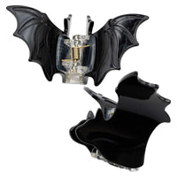 Bat M Claw Clip Set blk
