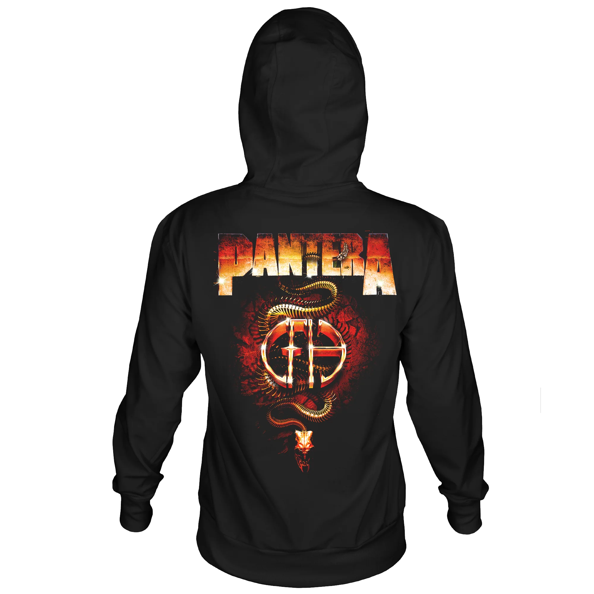 Pantera Brass Snake Hoodie