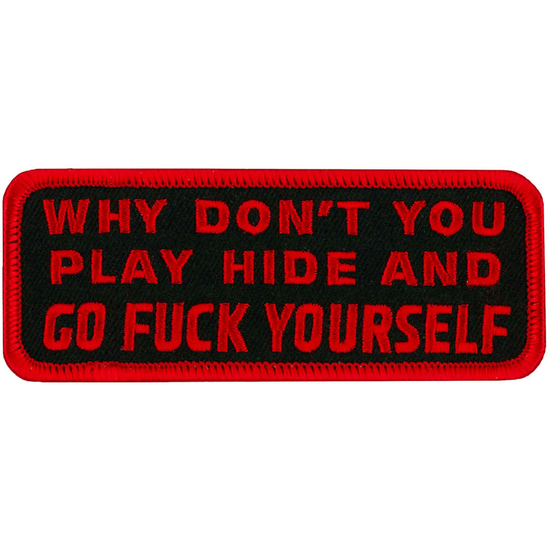 HIde and Go Fuck Yourself