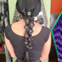 Hair Clips-Mini Bat Claws Blk