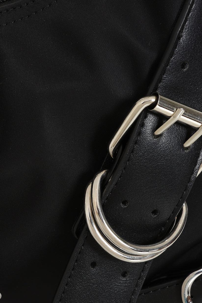 Halo Shackles Hobo Bag Blk